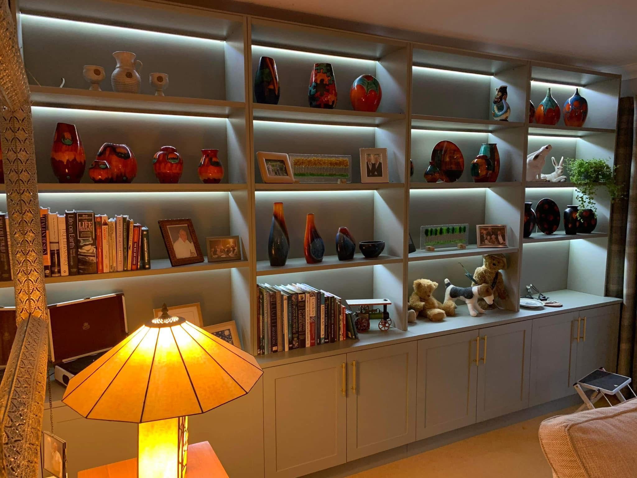 Bespoke TV Unit White- Make Wood Work Southampton